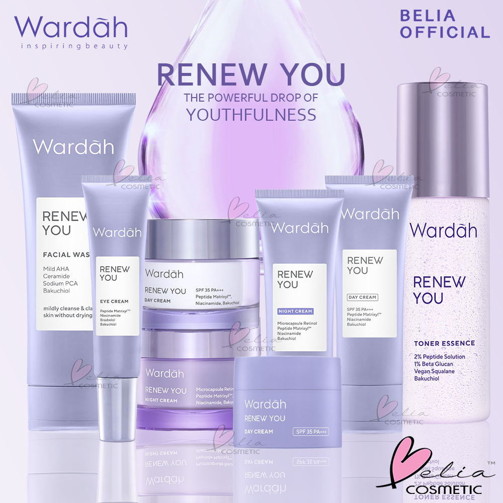 Jual BELIA Wardah Renew You Series Anti Aging | Anti keriput | Day ...