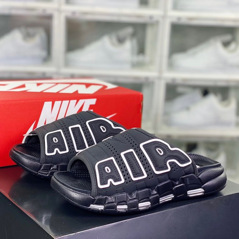 Nike Air More Uptempo Slide Black 29cm - 靴