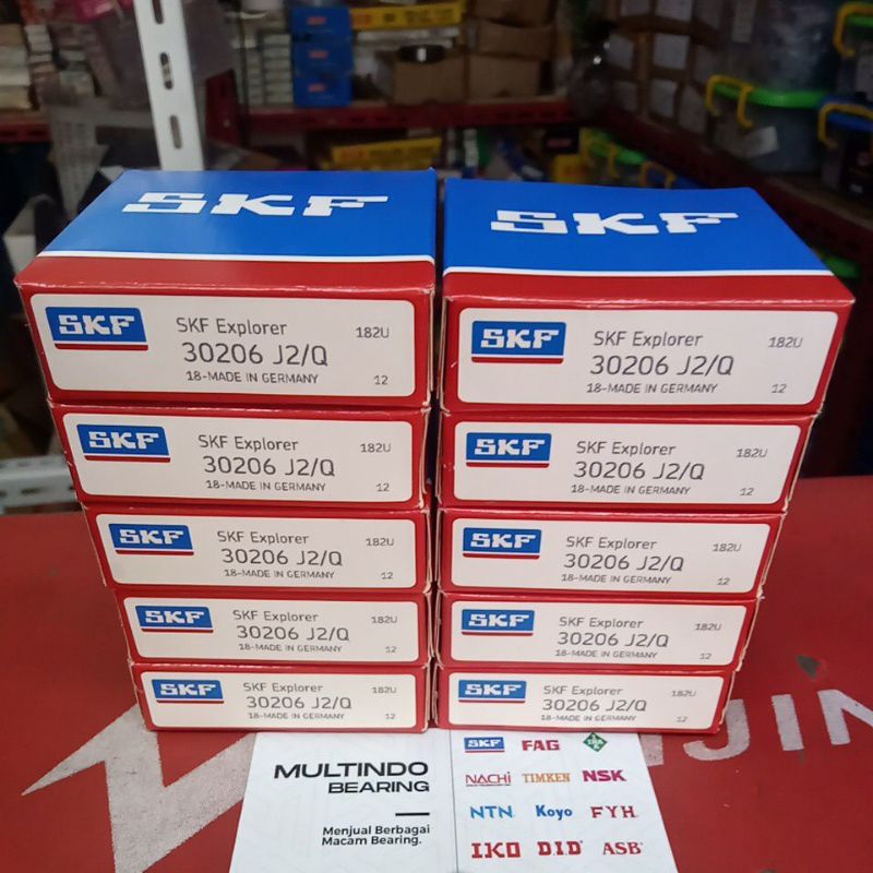 Jual Bearing Tappered 30206 J2/Q SKF | Shopee Indonesia