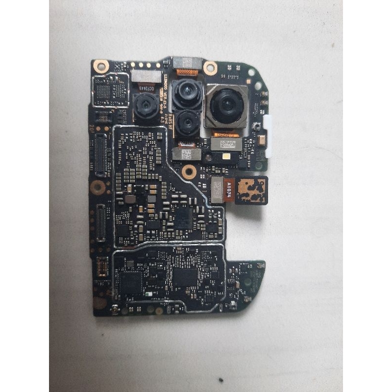 MaiJin Custodia Morbida TPU Per Xiaomi Redmi Note 10 4G / 10S (6,43") - Cristallo Di Rocca Trasparente, Anti-Scivolo, Protezione Posteriore, Bordi Rialzati