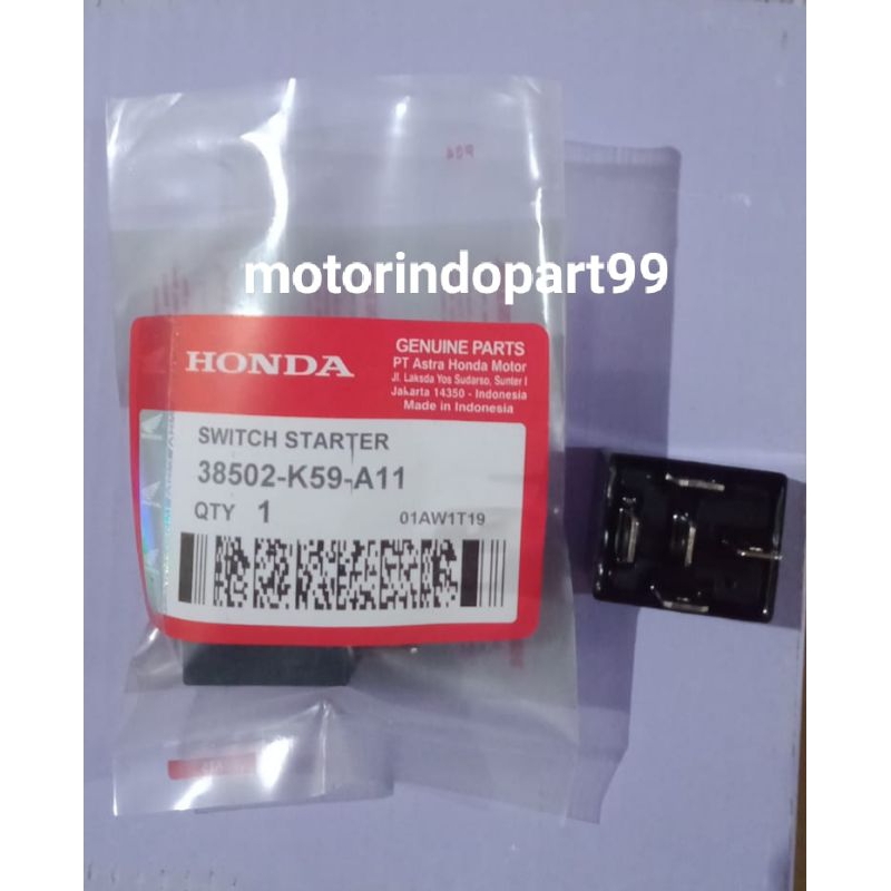 Jual ESP K59 BENDIK/RELAY SWITCH STARTER HONDA MOTOR VARIO 150/HONDA