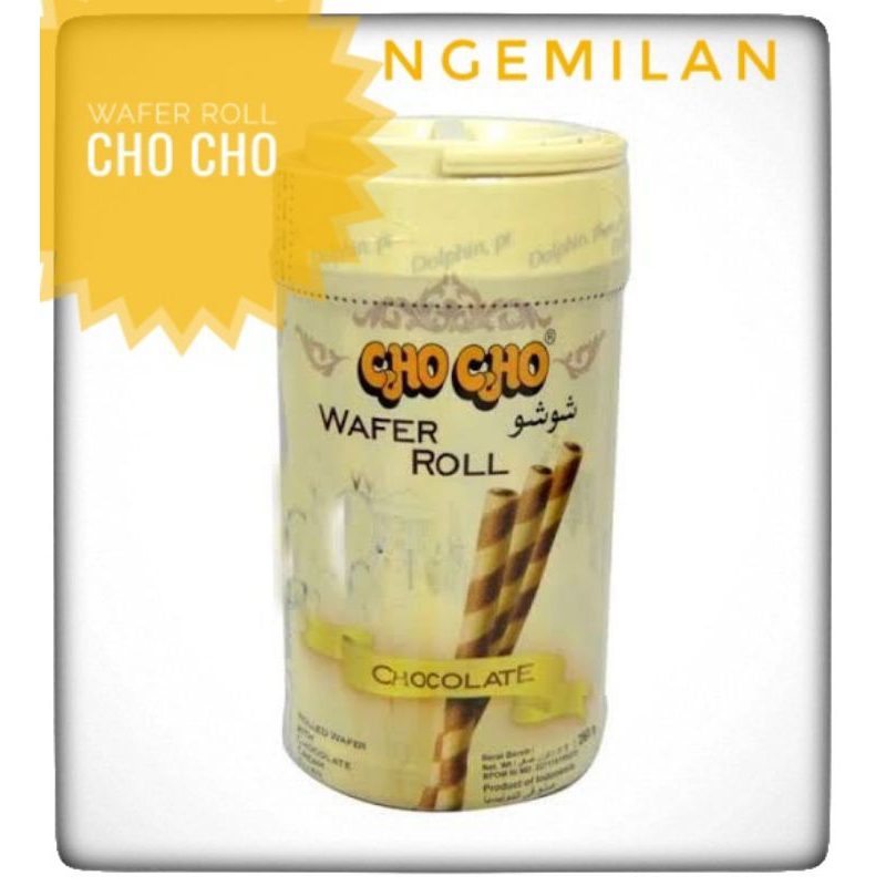 Jual Wafer Roll Waferstick Cho Cho Rasa Coklat | Shopee Indonesia