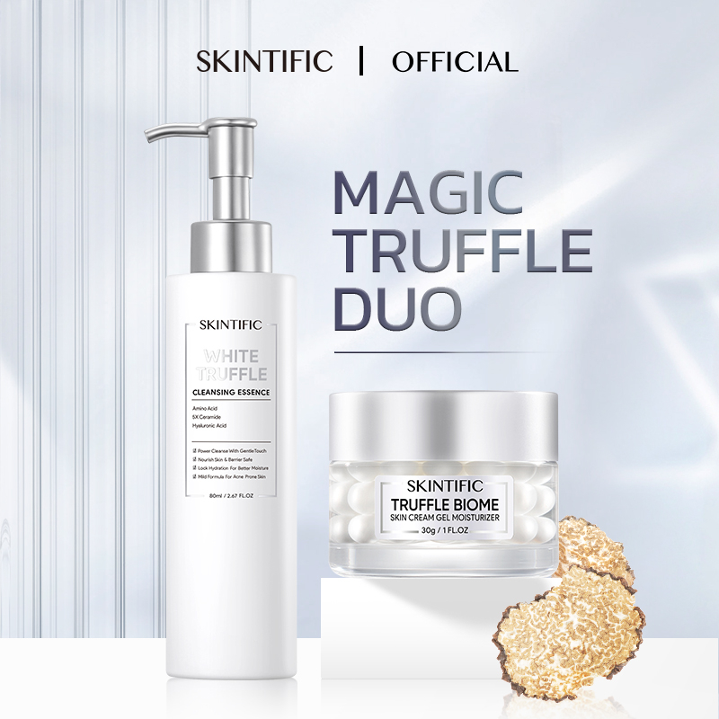 Jual Skintific Magic Truffle Duo Biome Skincare Set 2pcs With Skin Reborn Cream Gel Moisturizer 