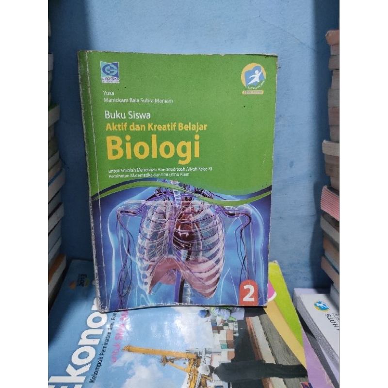 Jual Buku Biologi Untuk SMA Kelas XI K 2013 Grafindo | Shopee Indonesia