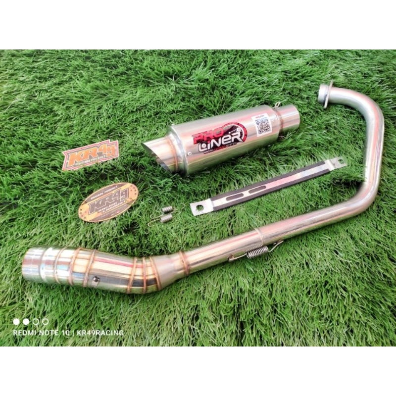 Jual knalpot racing Proliner R15 FU MX VIXION CBR Sonic Bison Megapro ...