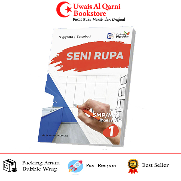 Jual Original Seni Rupa Smpmts Kelas 7 8 9 Kurikulum Merdeka Erlangga Shopee Indonesia 3677