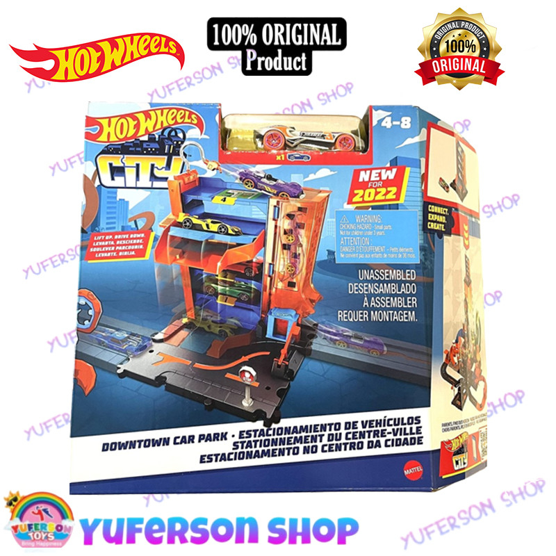 Jual Hot Wheels HotWheels City Downtown Car Park New For 2022 Shopee