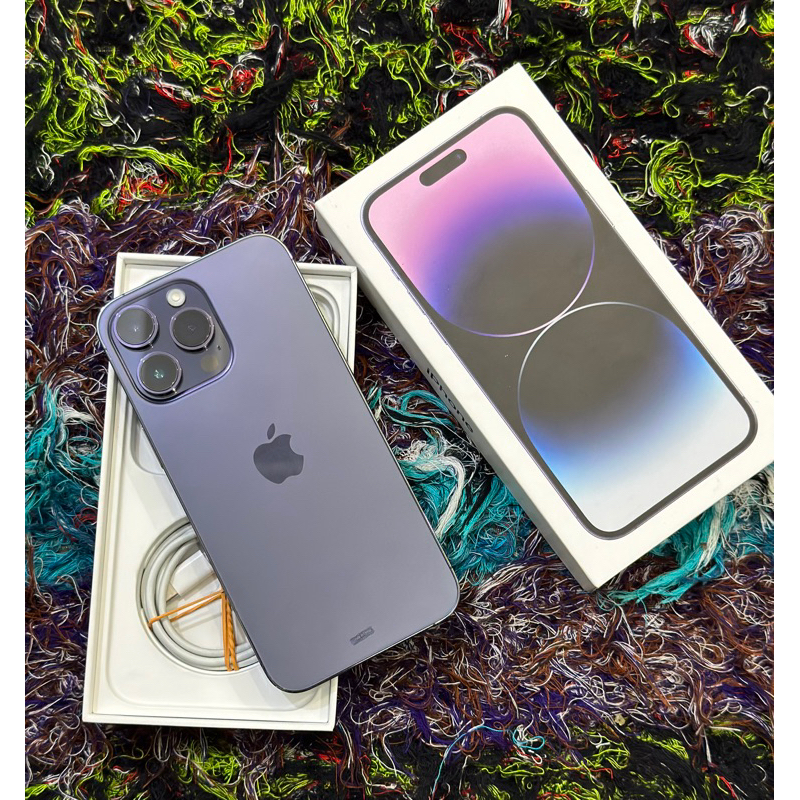 Jual IPHONE 14 PROMAX 128 GB IBOX DEEP PURPLE | Shopee Indonesia