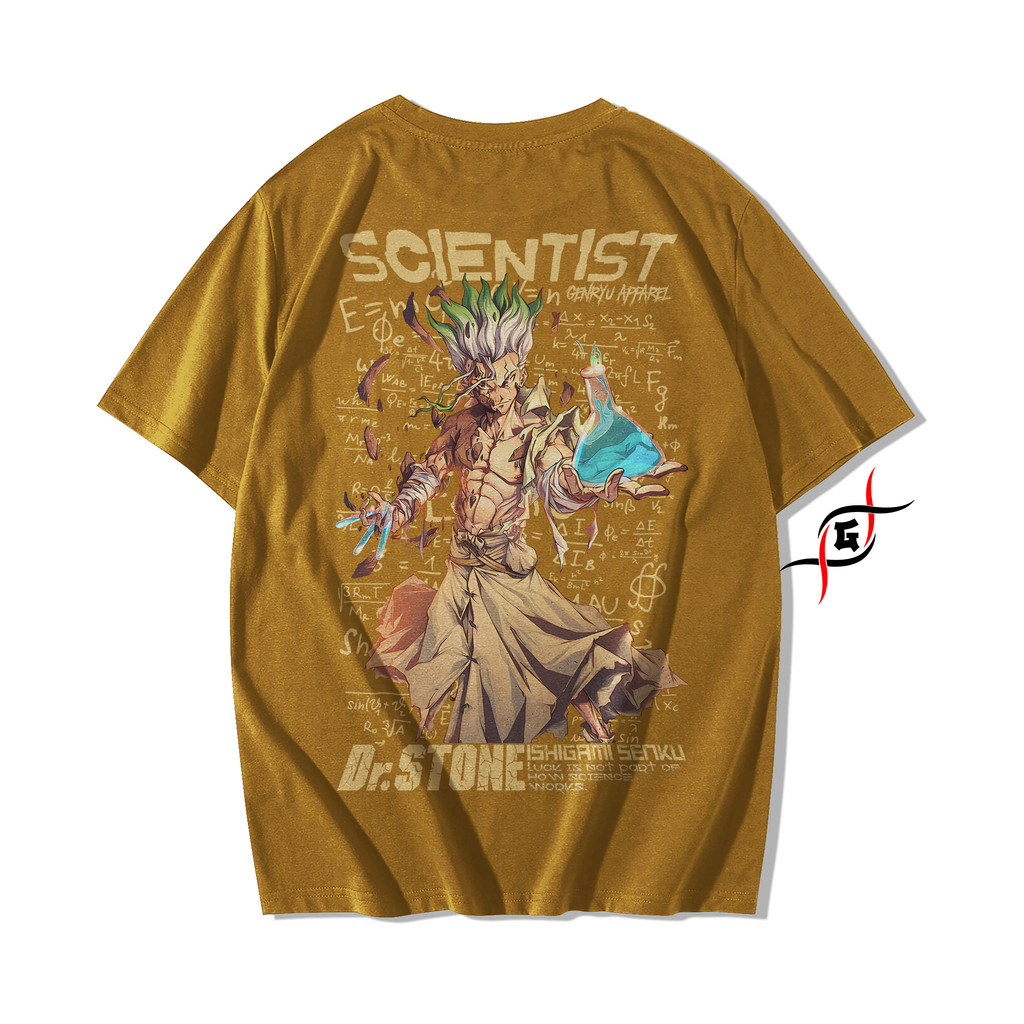 Jual GENRYU Senku Ishigami Anime Dr. Stone Baju Kaos T-shirt Cotton ...