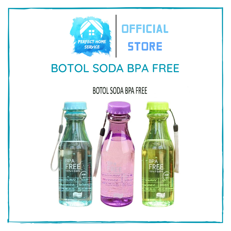 Jual BOTOL MINUM SODA 550ML BPA FREE [PERFECTHOME] | Shopee Indonesia