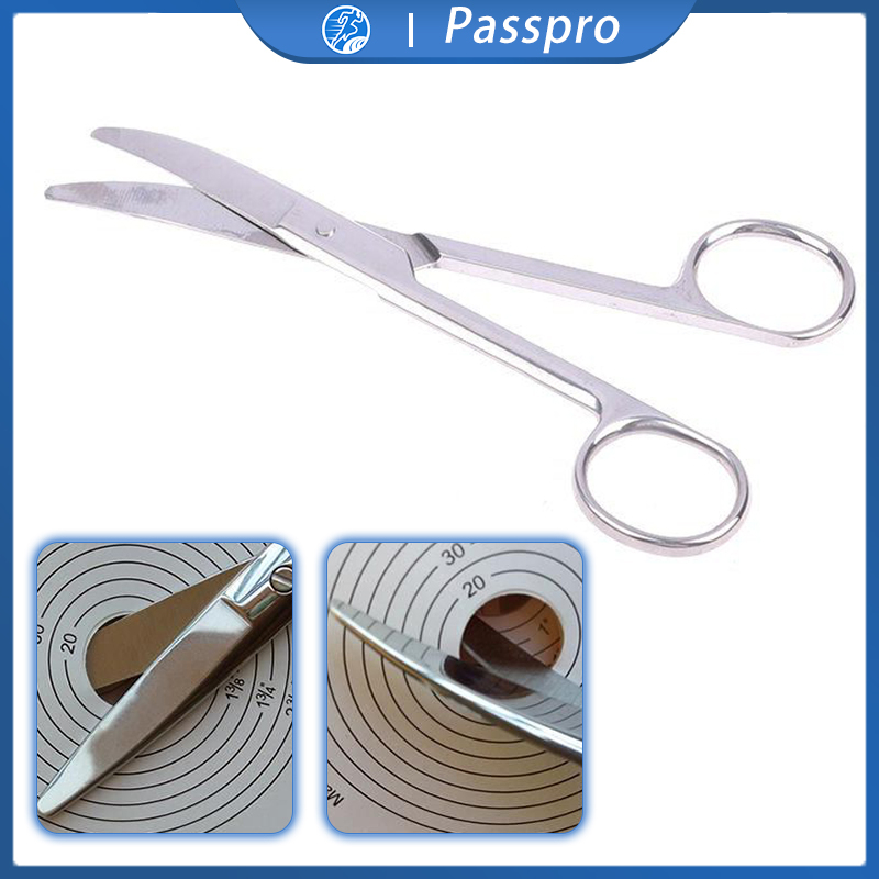 Jual Gunting Colostomy Bag Round Head Curved Design Ostomy Scissor