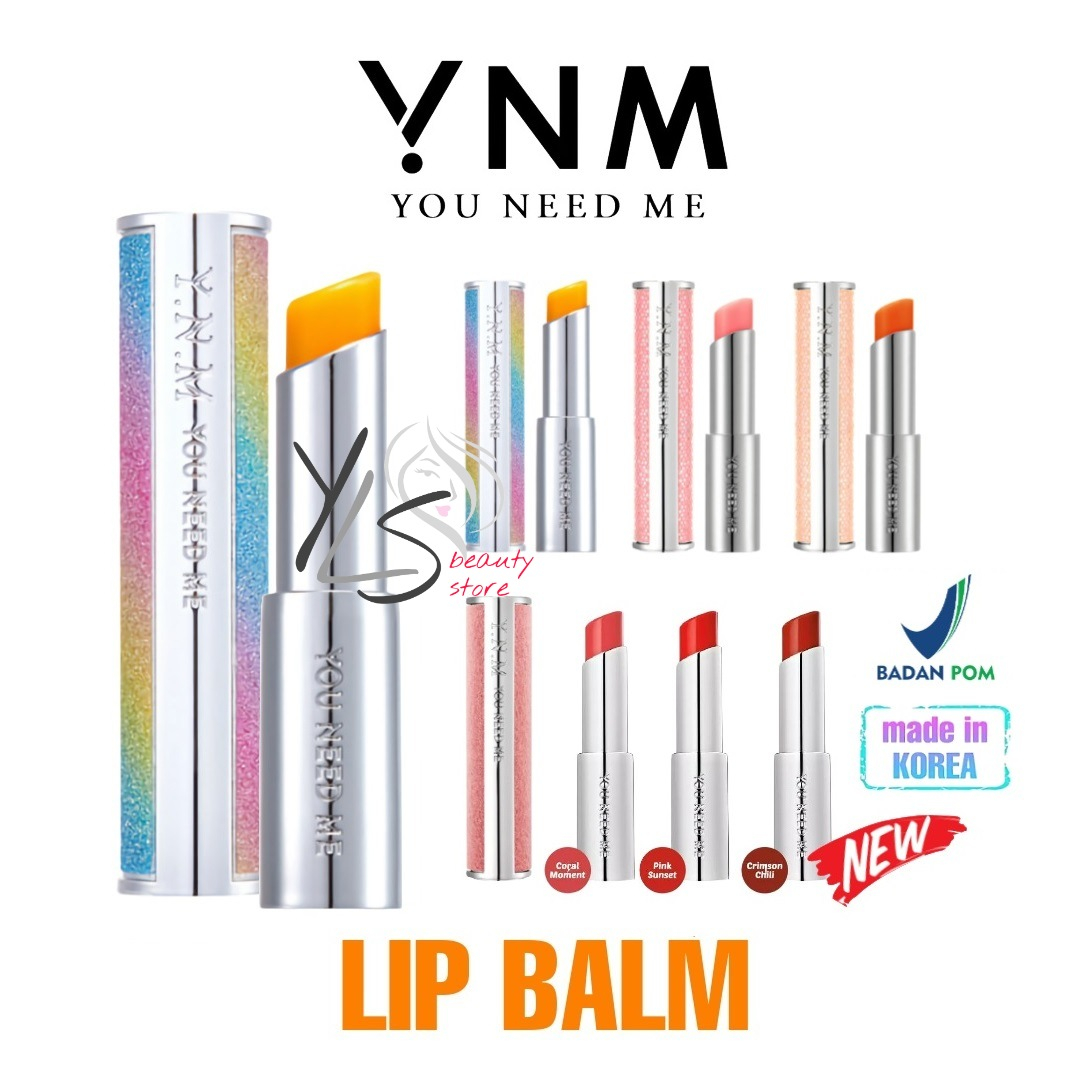 Jual YNM YOU NEED ME LIP BALM KOREA TERDAFTAR BPOM YNM RAINBOW