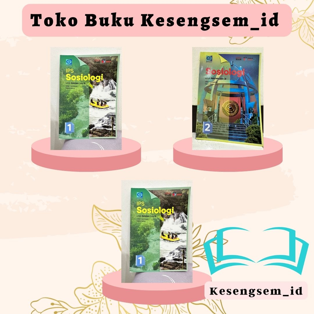 Jual Buku Sosiologi Kelas 10, 11, 12 SMA/MA Kurikulum Merdeka ...