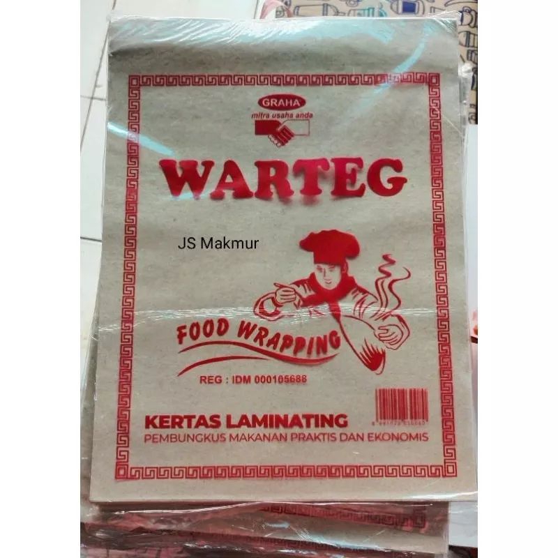 Jual Kertas Nasi Warteg Kertas Bungkus Nasi Warna Coklat Isi Lembar Shopee Indonesia