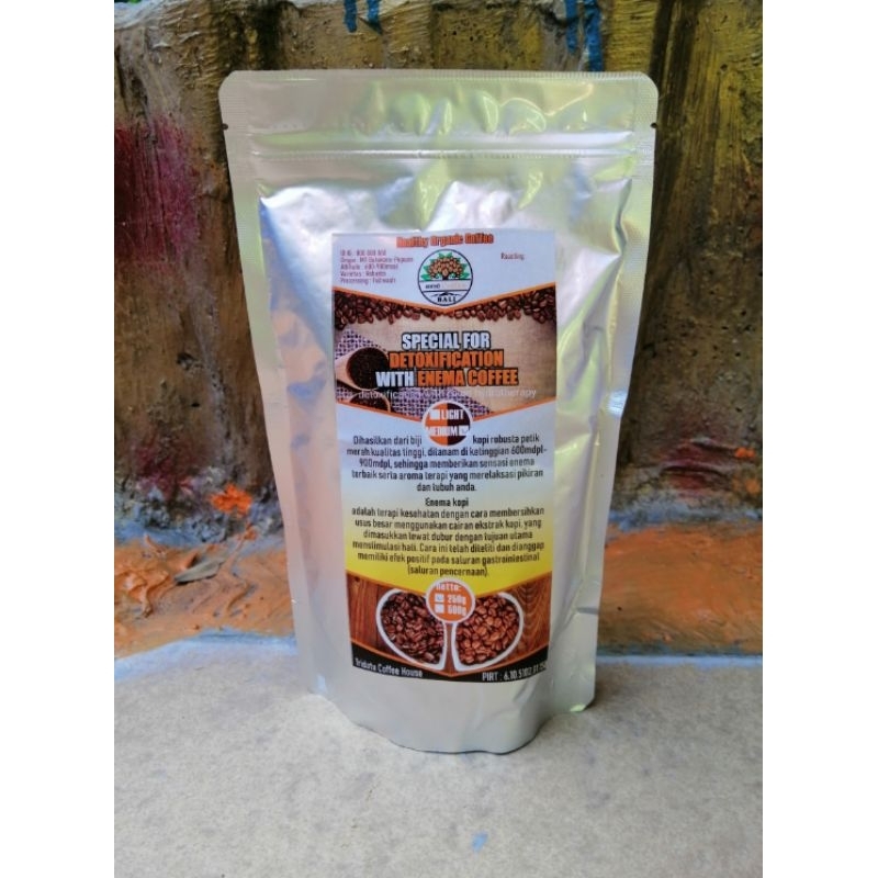 Jual Kopi Robusta Organik untuk Enema Kopi 250 gram | Shopee Indonesia