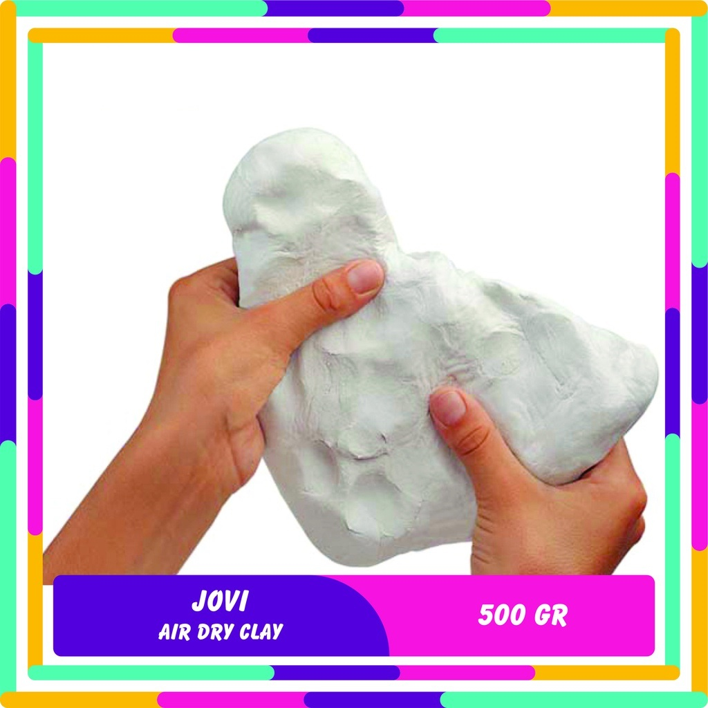 Jual JOVI AIR DRY MODELLING CLAY / TANAH LIAT JOVI 500 GR | Shopee ...