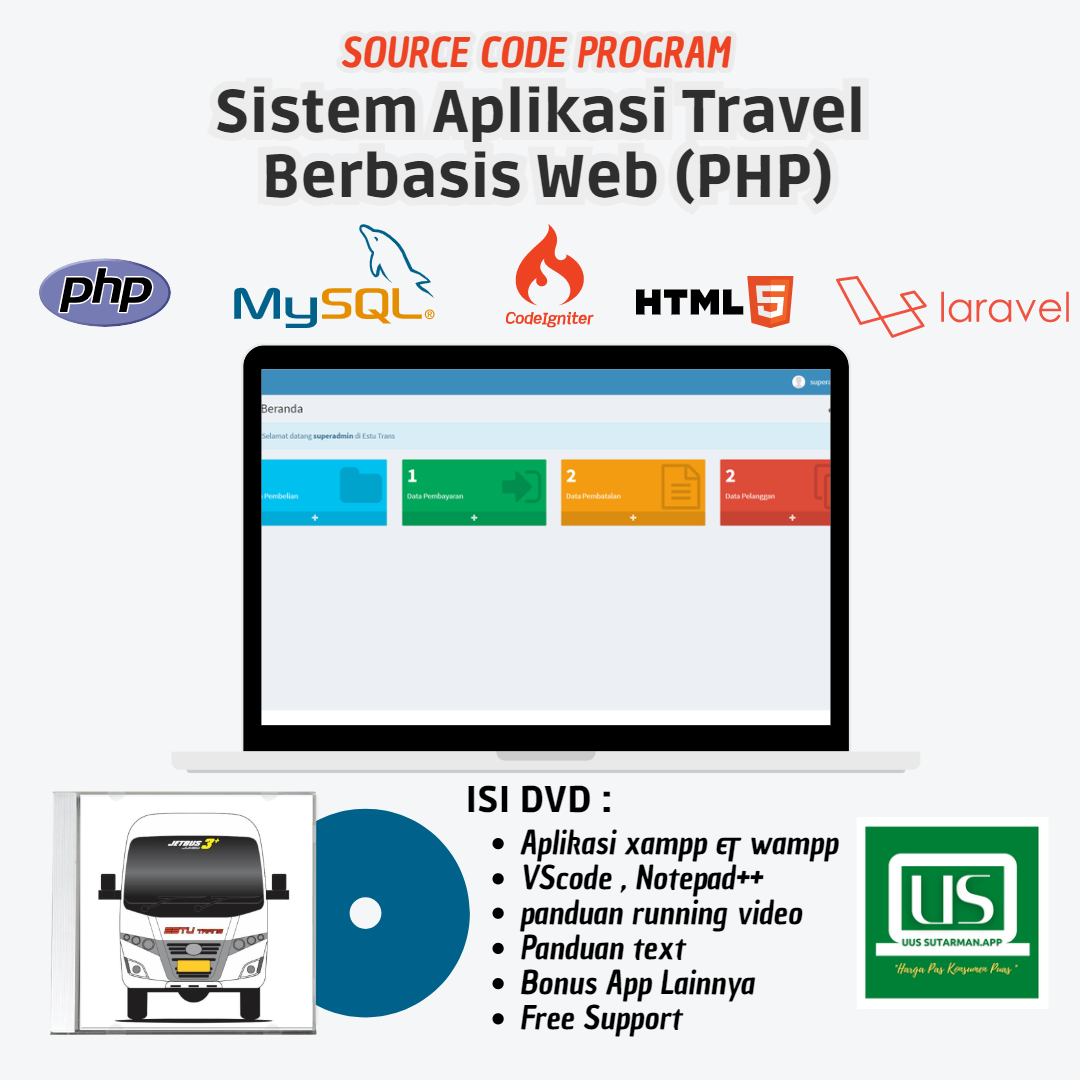 Jual Source Code Sistem Aplikasi Travel Berbasis Web (PHP) | Shopee ...