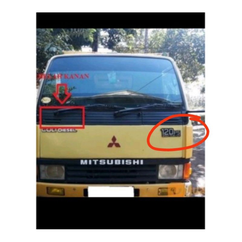 Jual Selang radiator atas ori Mitsubishi Colt diesel ps100/120 Ragasa ...