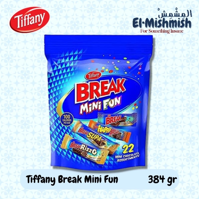 Jual [Pack] Tiffany Break Mini Fun Import 384g (22 pcs) | Shopee Indonesia