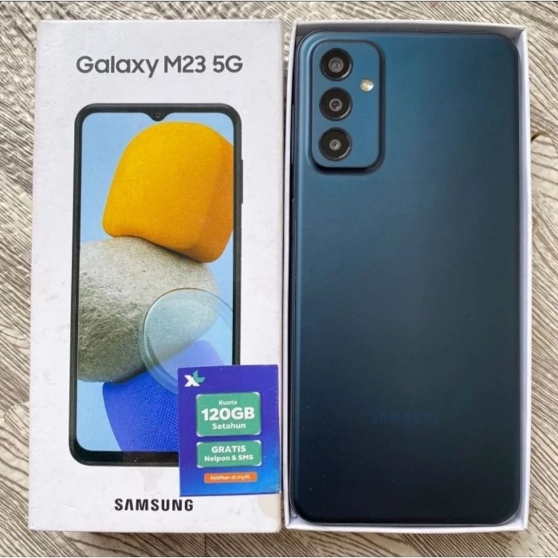 Jual samsung m23 5G ram 6/128 fullset | Shopee Indonesia
