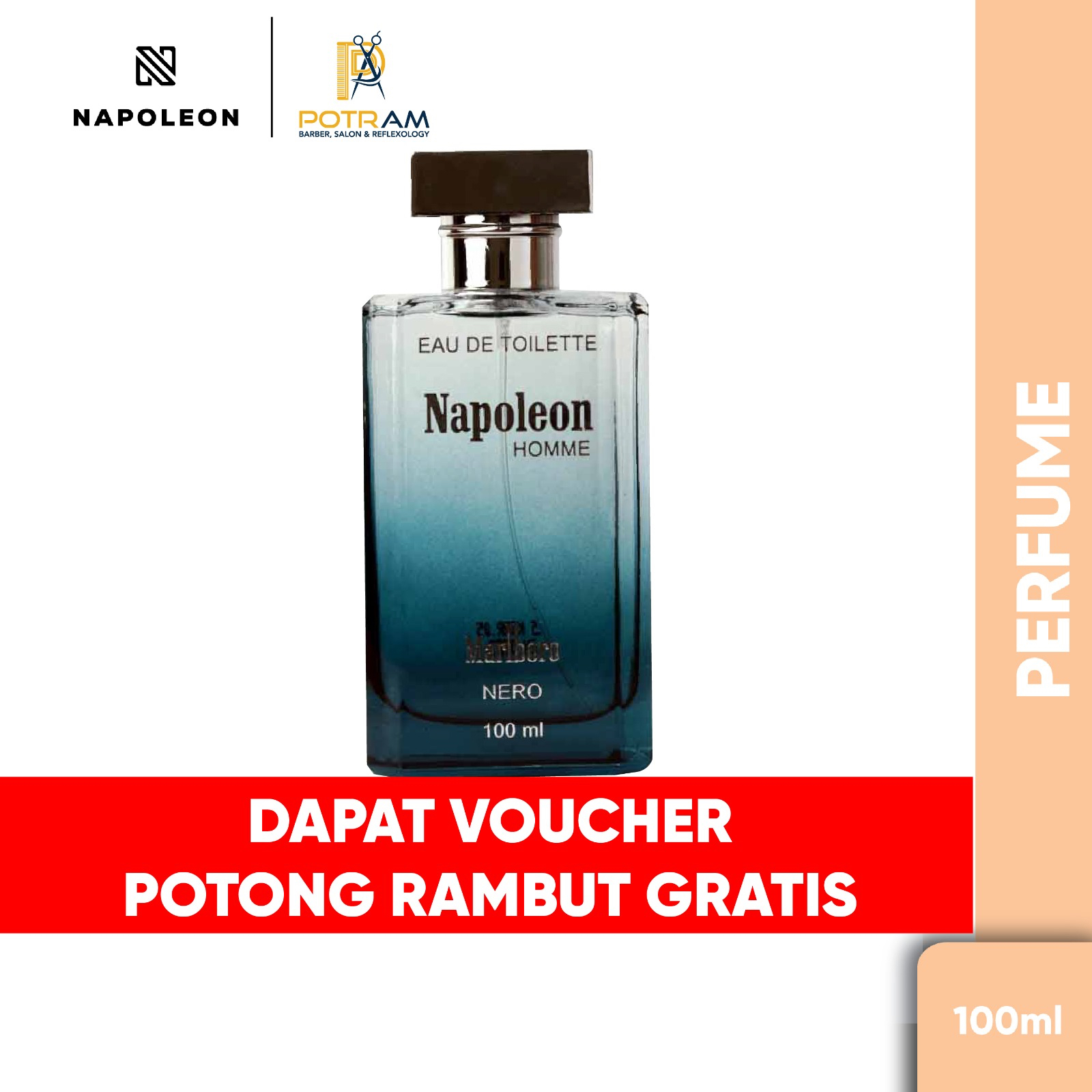 Jual Napoleon Parfum Pria Eau De Toilette - Nero 100 ml | Shopee Indonesia