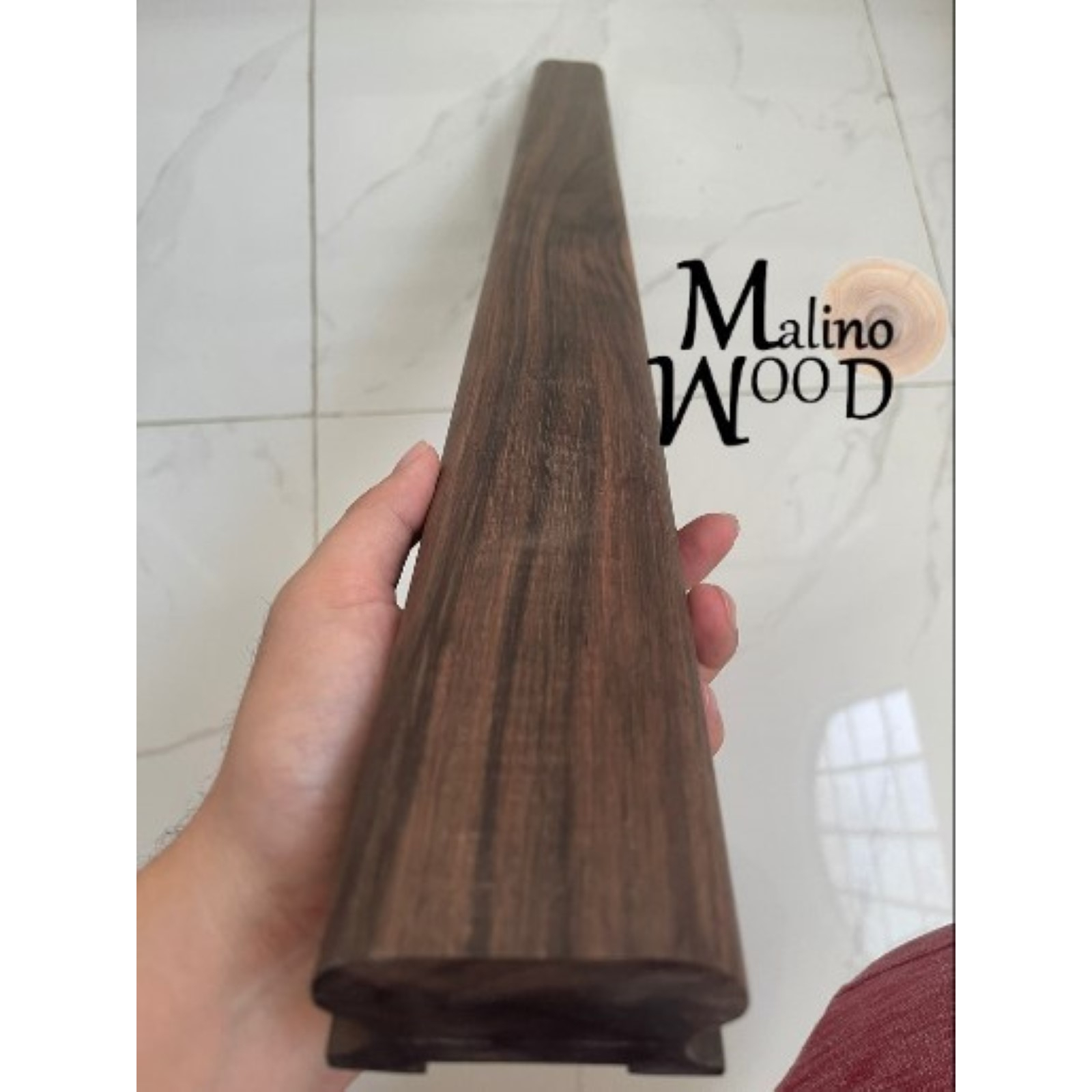 Jual hand rail pegangan railing tangga handle kayu amara | Shopee Indonesia