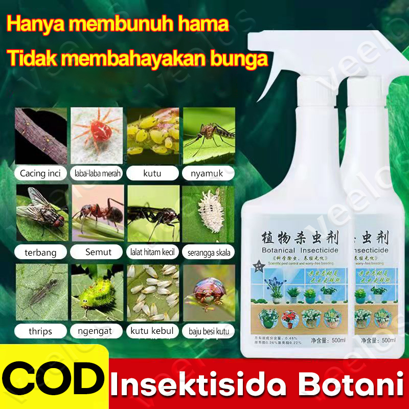 Jual Pestisida Nabati Organik Pembasmi Hama 500ml Pestisida Organik Spray Obat Hama Tanaman 5971