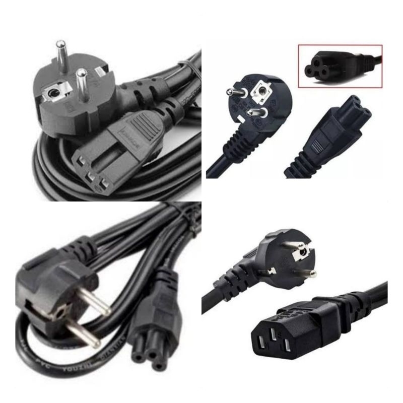 Jual kabel power IBM/CPU adaptor charger laptop/rice cooker/pemanas air ...