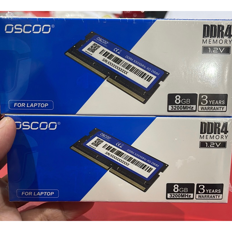 Jual MEMORY LAPTOP DDR4 8GB OSCOO 3200MHZ Shopee Indonesia