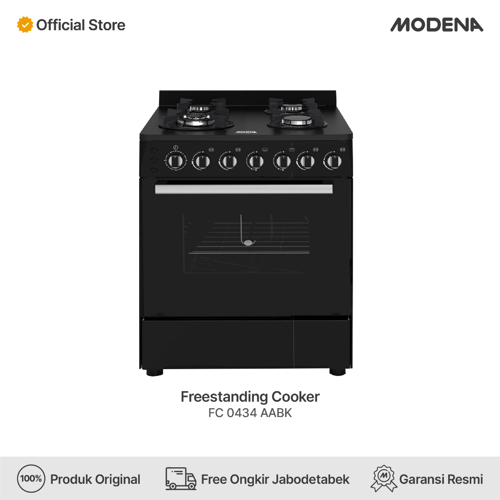 Jual MODENA Freestanding Cooker - FC 0434 AABK | Shopee Indonesia