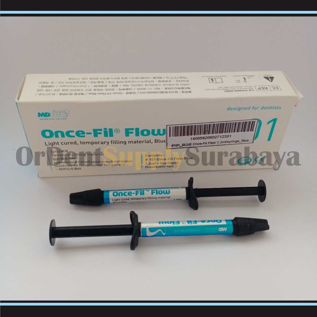 Jual Tambalan sementara temporary filling material blue once fil ...