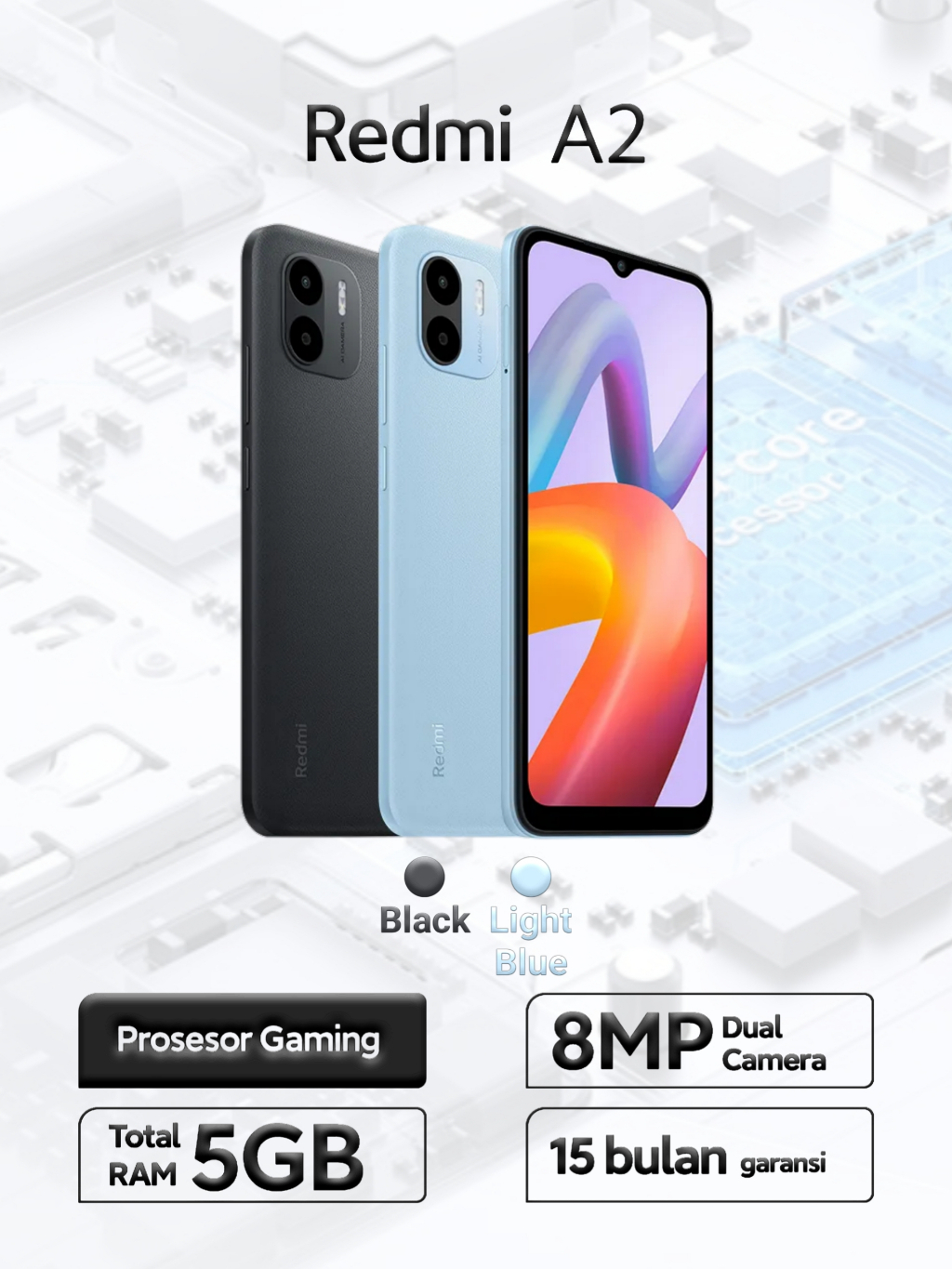 Jual XIAOMI REDMI A2 AI DUAL CAMERA | Shopee Indonesia