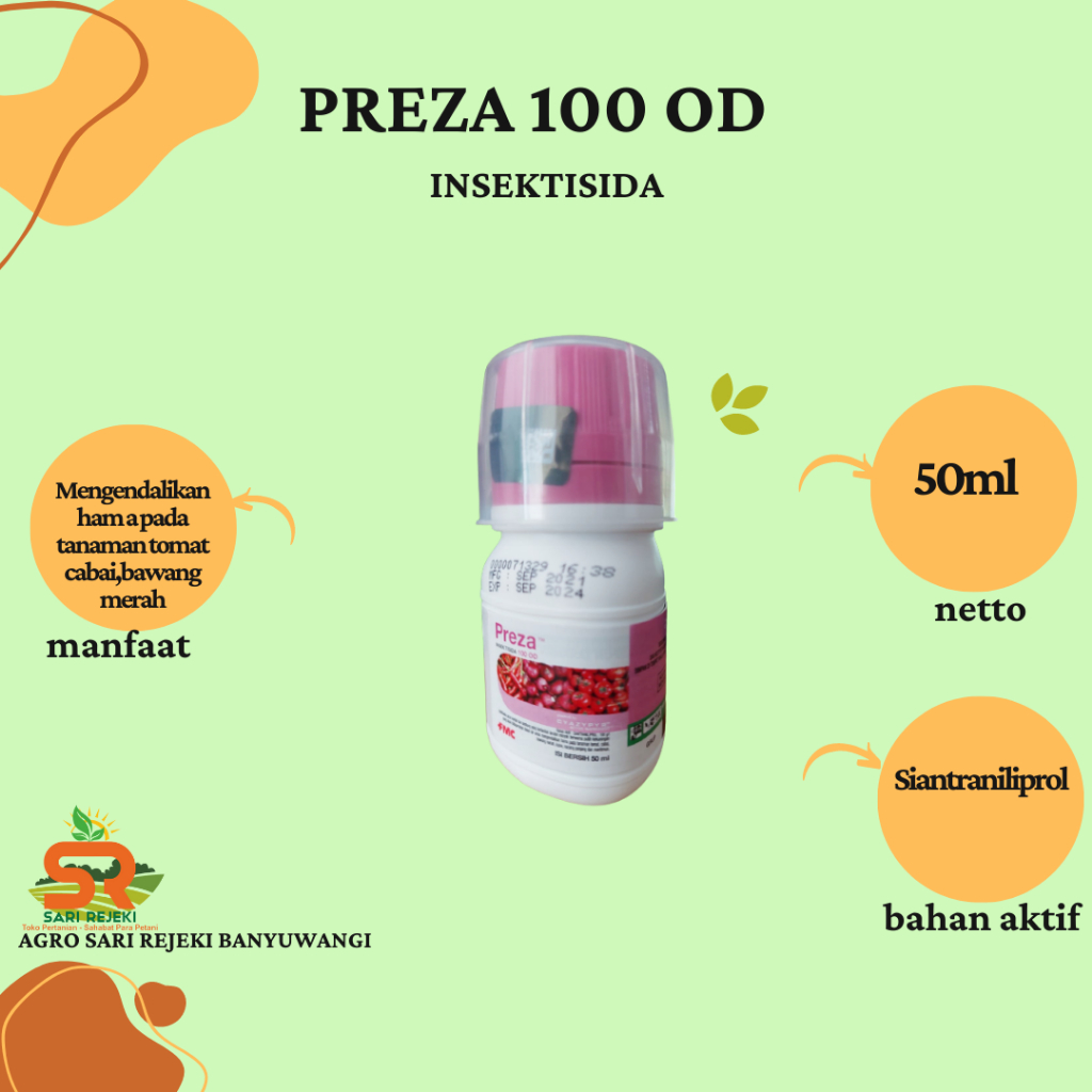 Jual PREZA 100OD 50ML INSEKTISIDA SIANTRANILIPROL | Shopee Indonesia