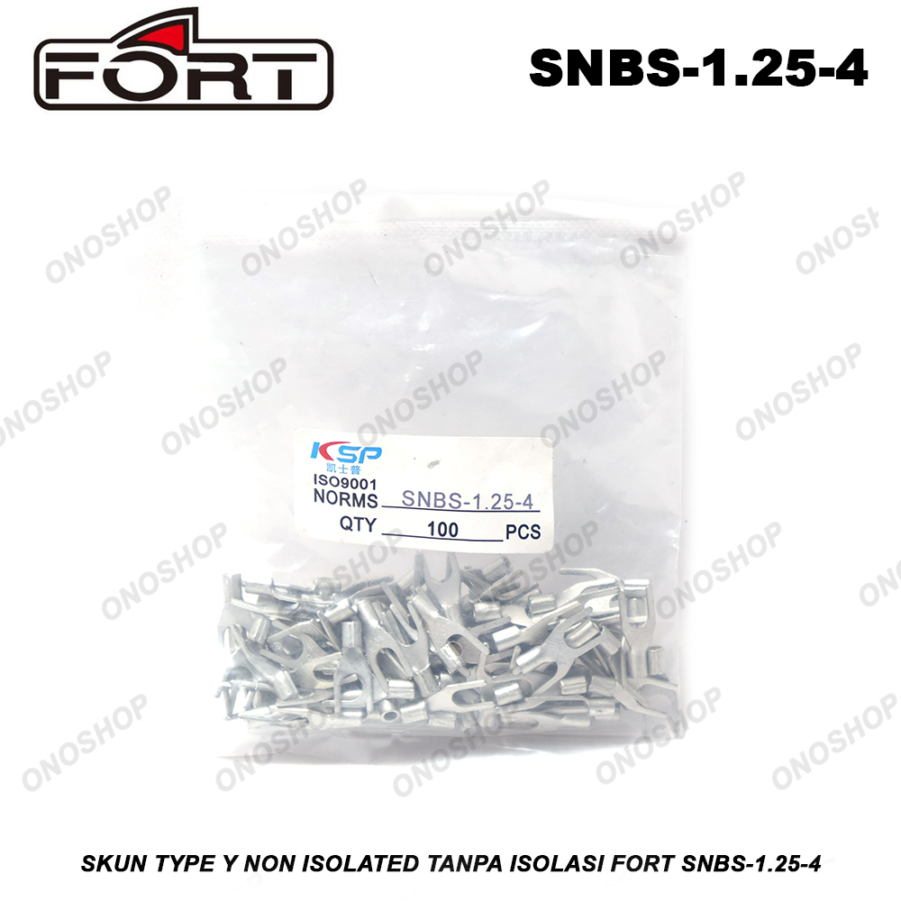 Jual Skun Type Y Non Isolated Tanpa Isolasi FORT SNBS-1.25-4 For Cable ...