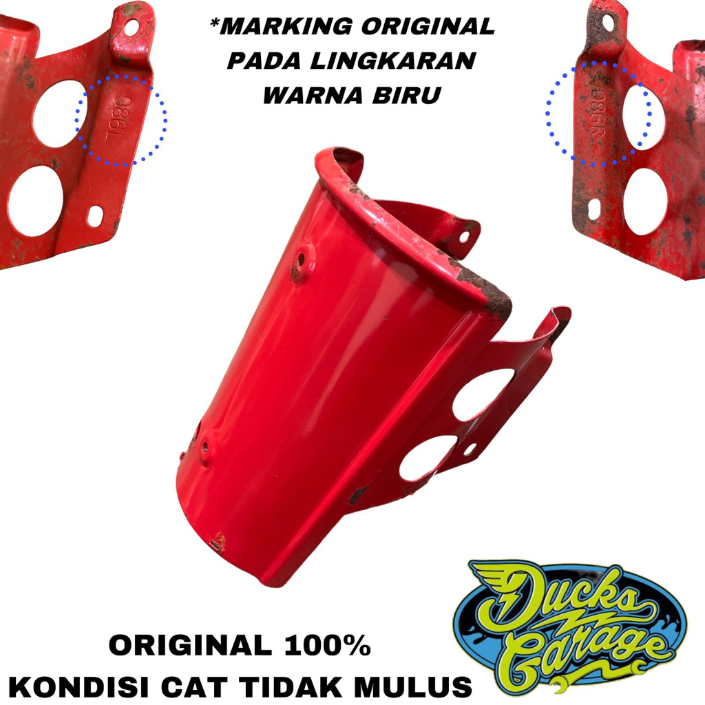 Jual Panel Dasi Dada Depan Honda C Original Merah Shopee Indonesia