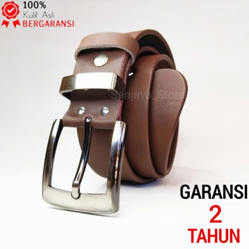 Jual Sabuk Pria/Ikat Pinggang Pria 100% ORIGINAL Kulit Asli Garut ...