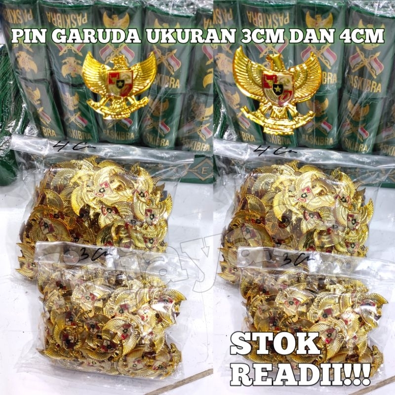 Jual pin garuda/pin garuda peci/pin garuda baju/pin garuda paskibra/pin ...