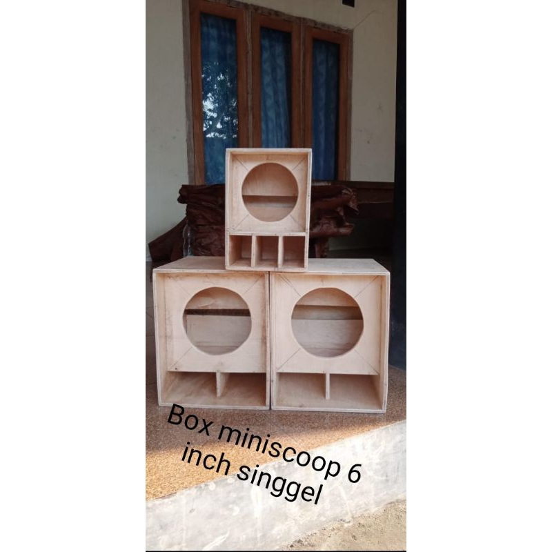 Jual box miniscoop singgel 6 inch | Shopee Indonesia