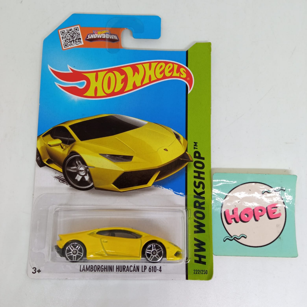 Jual Hot Wheels Lamborghini Huracan LP 610 4 Diecast Hotwheels Original ...