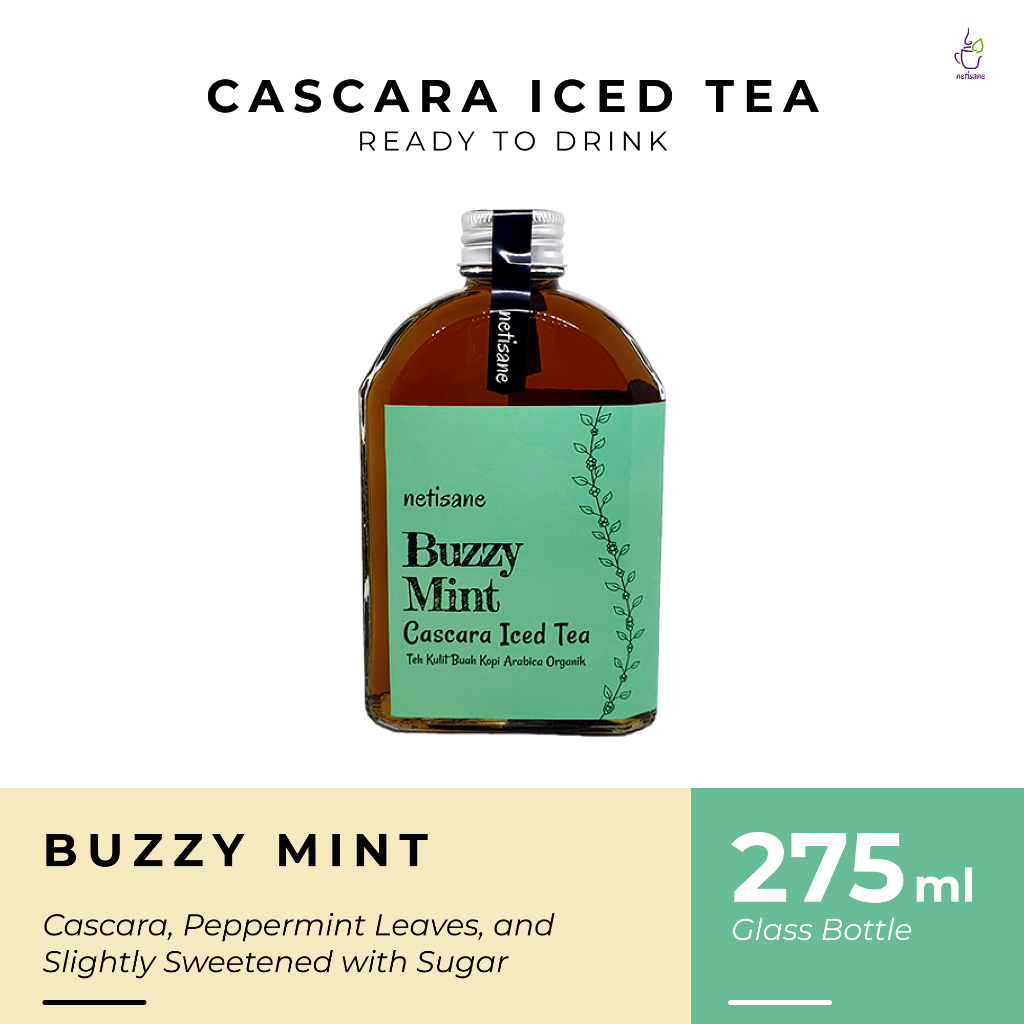 Jual Netisane Buzzy Mint | Cascara Rasa Peppermint | Teh kulit Buah ...
