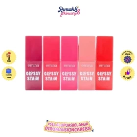 RSC 88 EMINA Glossy Stain 3 G Lip Tint Lip Gloss Lipstain