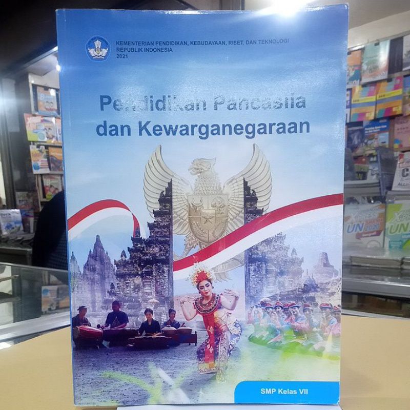 Jual Buku Pendidikan Pancasila Dan Kewarganegaraan Kelas Vii7 Smpmts Kurikulum Merdeka 2021 8752