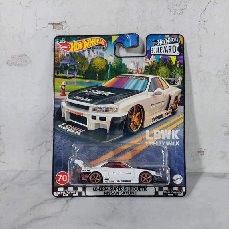 Jual Hot Wheels LB R34 Super Silhouette Nissan Skyline | Shopee Indonesia