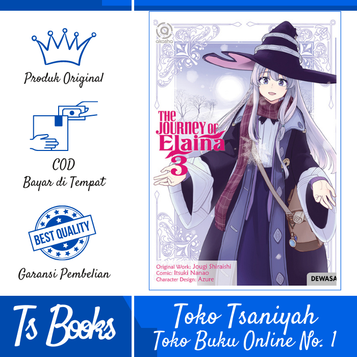 Jual Buku Komik Manga Buku Komik The Journey Of Elaina 3 By Jougi