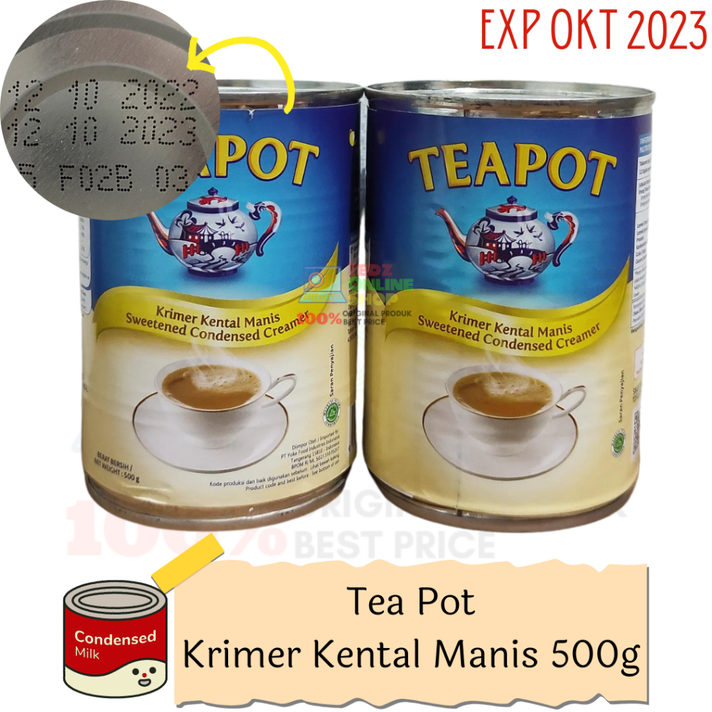 Jual Teapot Krimer Kental Manis 500g Shopee Indonesia