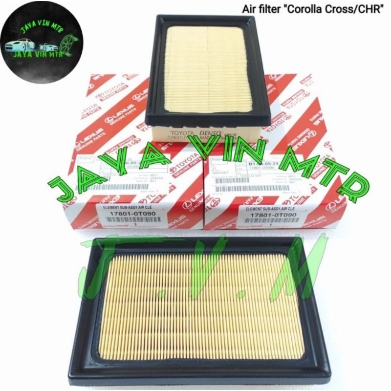 Jual air filter saringan udara Toyota corolla cross / CHR 17801-0T090 ...