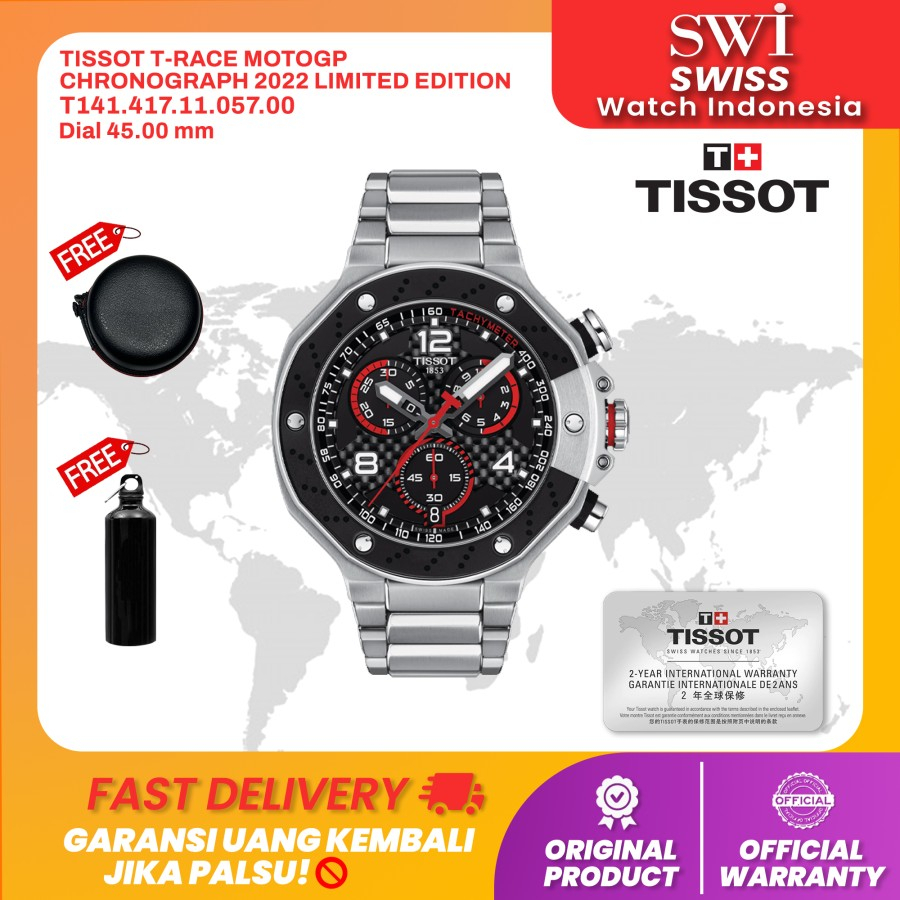 Jual Jam Tangan Pria Tissot T141.417.11.057.00 T Race MOTOGP