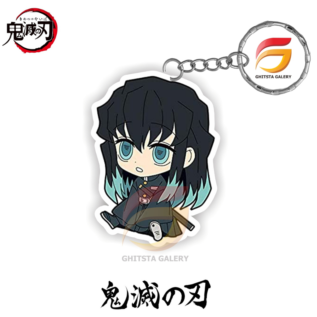 Jual Gantungan Kunci MUICHIRO TOKITO HASHIRA KABUT Demon Slayer Kimetsu ...