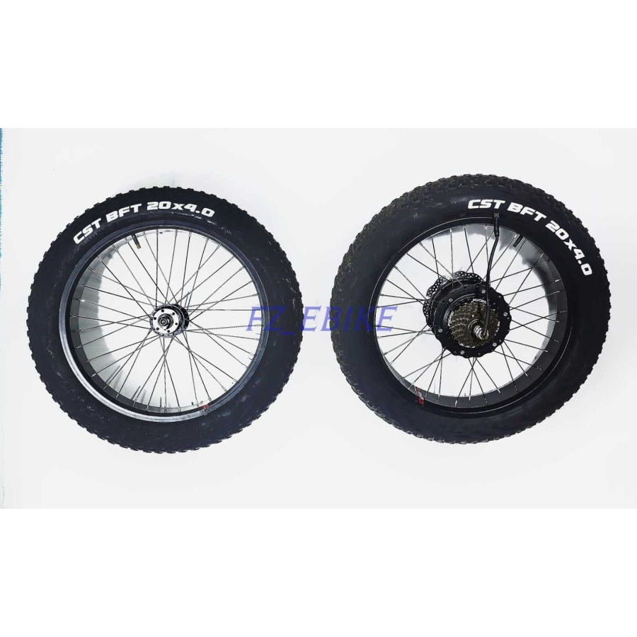 Jual Rims Set D/B Hub Planetary 500Watt 48Volt + Rims 20Inch X 4.0 ...