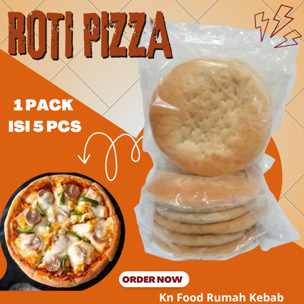 Jual Roti Pizza berkualitas- Pizza Base- Pizza Dough - Isi 5pc | Shopee ...